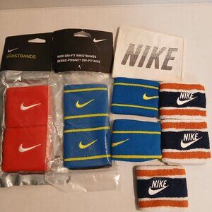 NIKE wristbands sweatbands lot bundle basketball tennis NEW